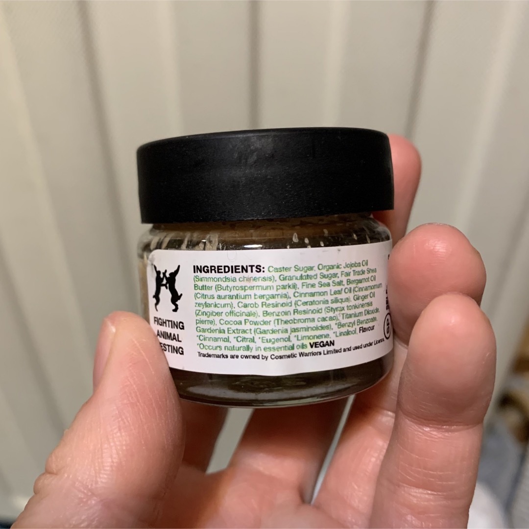 LUSH(ラッシュ)のLUSH クリスマスクッキーリップスクラブ コスメ/美容のスキンケア/基礎化粧品(リップケア/リップクリーム)の商品写真