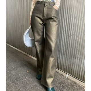 アメリヴィンテージ(Ameri VINTAGE)のAmeriVINTAGE LONG STRAIGHT FOIL DENIM(デニム/ジーンズ)