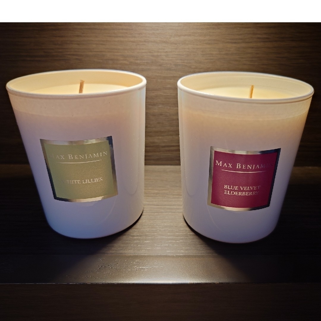 アロマキャンドル  キャンドル2個セット  ハンドメイド　candle 新品