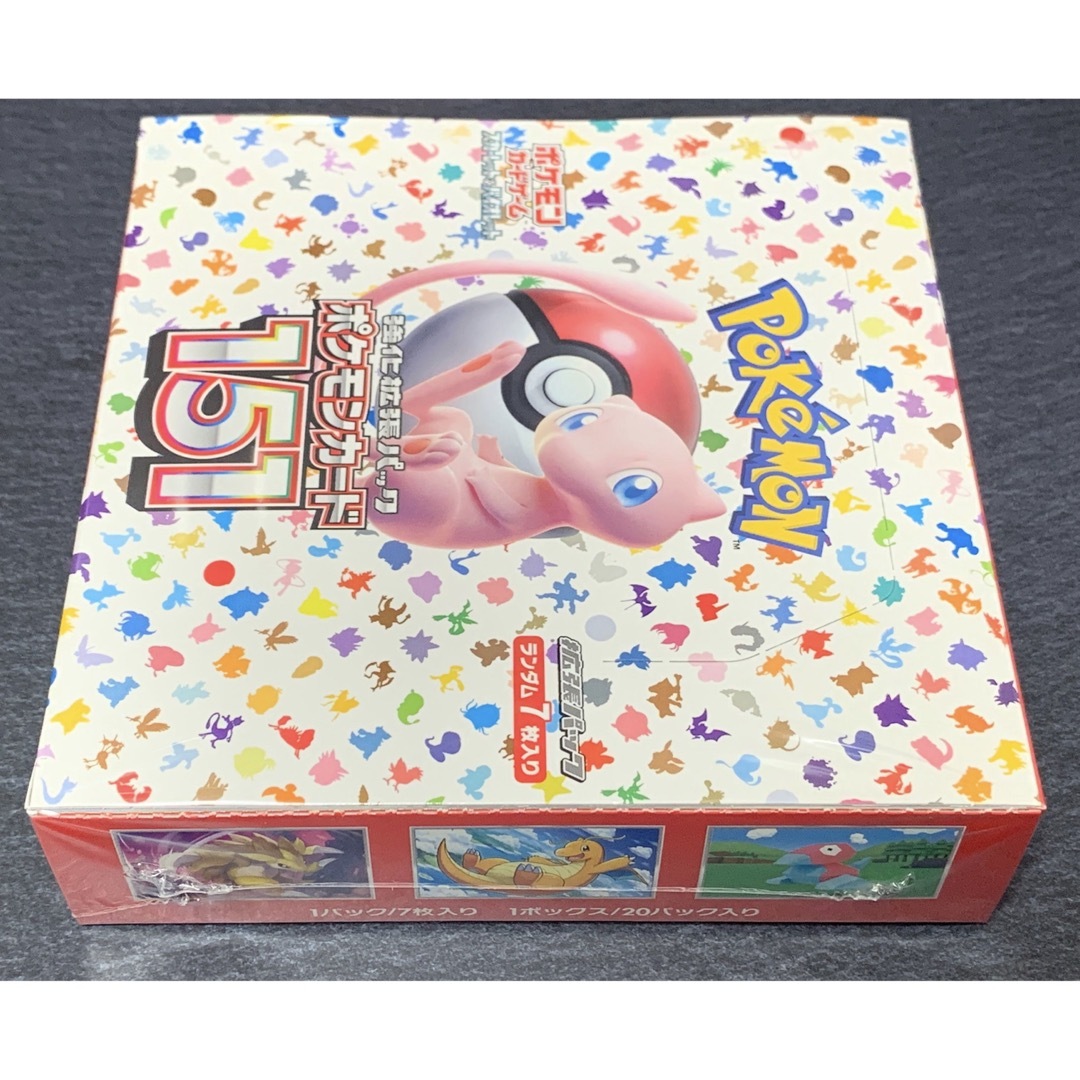 ポケモン - 【シュリンク付き未開封品】ポケモンカードBOX◇151