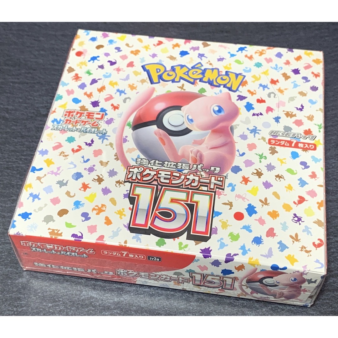 ポケモンカードBOX 151 シュリンク付き