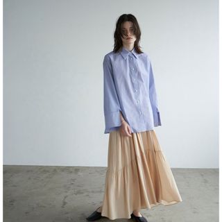 クラネ(CLANE)のROUND SLIT BELL SLEEVE SHIRT(シャツ/ブラウス(長袖/七分))