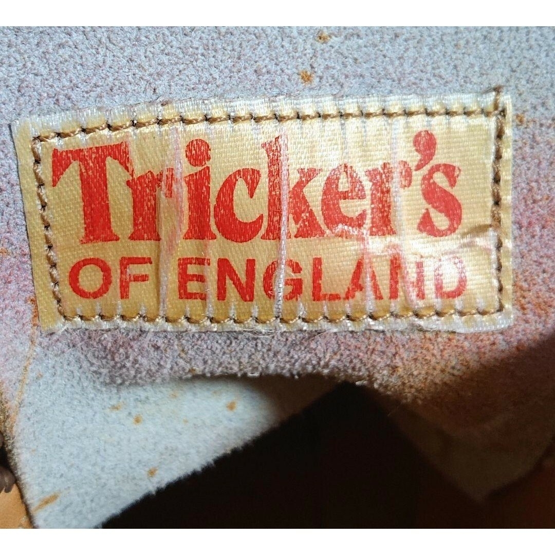 Trickers(トリッカーズ)の22.5 美品 Tricker’s カントリーブーツ ウイングチップ メダリオン レディースの靴/シューズ(ブーツ)の商品写真