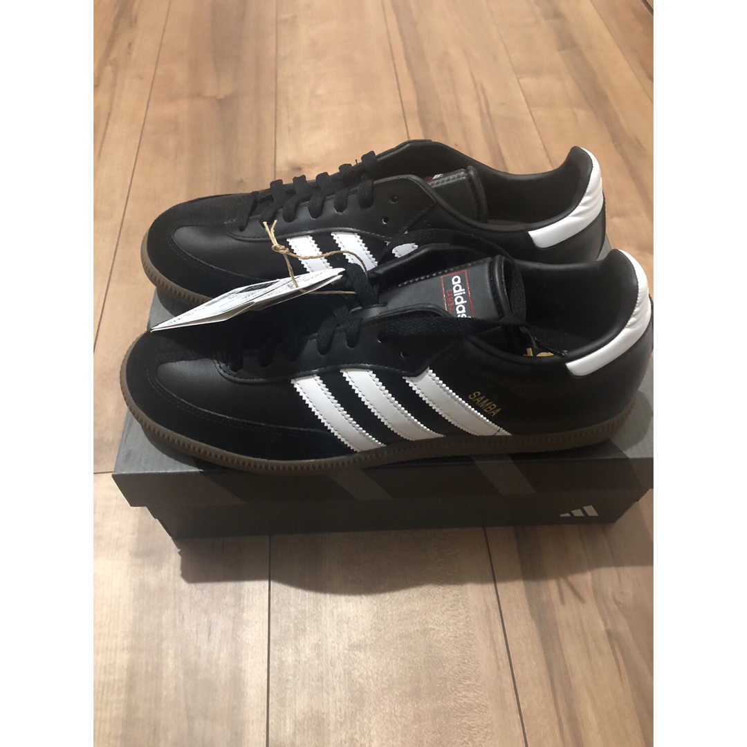 adidas(アディダス)の【25.5◆新品◆外箱・タグ付】adidas SAMBA LEATHER サンバ メンズの靴/シューズ(スニーカー)の商品写真