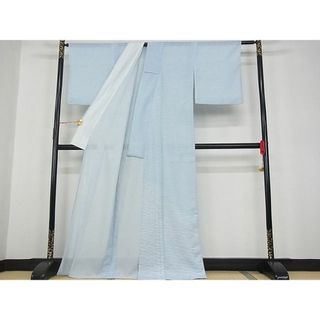 平和屋-こころ店□夏物 訪問着 絽 芝 着丈165cm 裄丈64cm 洗える着物 A ...
