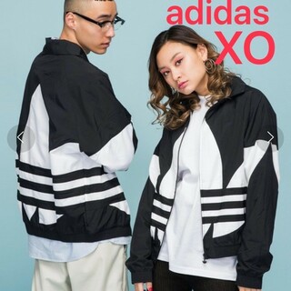 adidas ビッグ トレフォイル トラックジャケット　XO