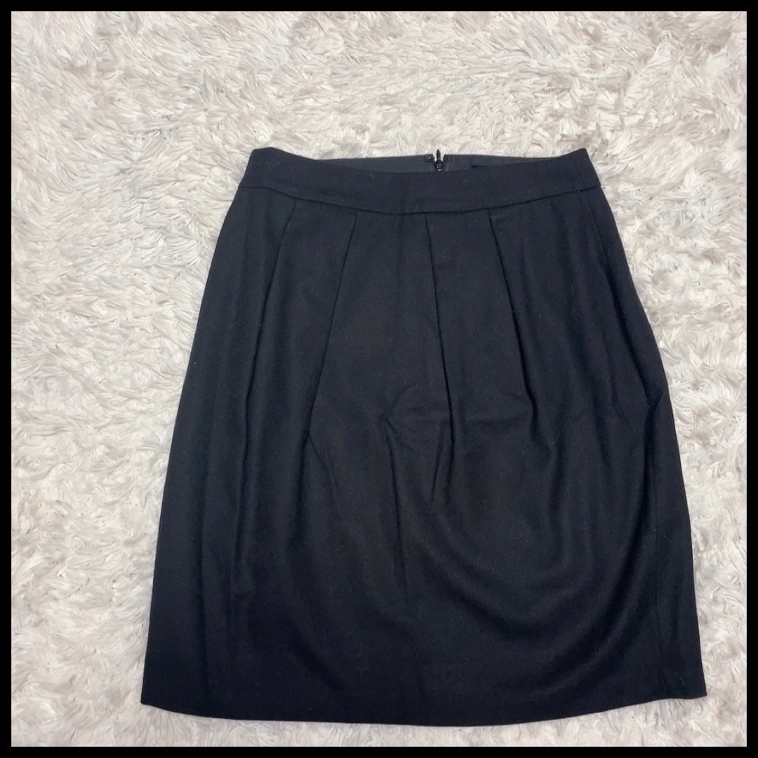 UNITED ARROWS(ユナイテッドアローズ)のUNITEDARROWS ユナイテッド　スカート フォーマル ビジネス　ウール レディースのスカート(ひざ丈スカート)の商品写真