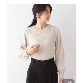 グローバルワーク(GLOBAL WORK)の新品　GLOBAL WORK   ニット  洗えるボリュームスリーブプルオーバー(ニット/セーター)