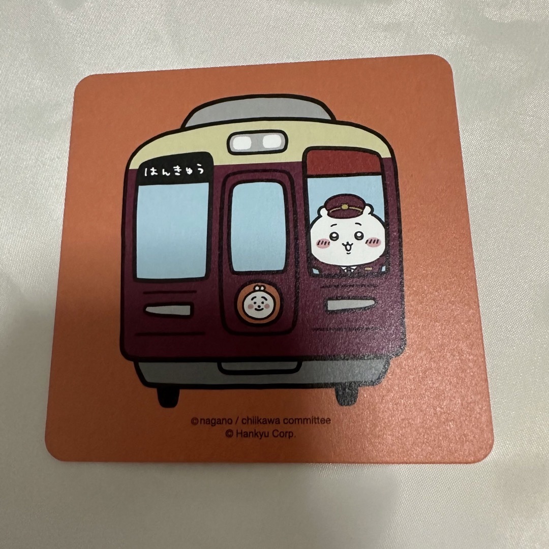 ちいかわ(チイカワ)のちいかわ 阪急三番街 コースター エンタメ/ホビーのアニメグッズ(カード)の商品写真