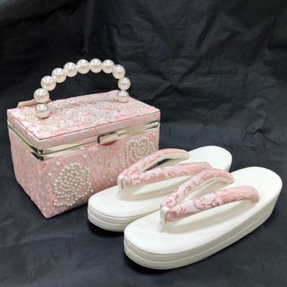 草履バッグ セット (新品) #863 振袖　成人式　結婚式(下駄/草履)