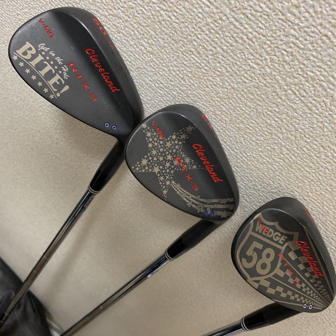 クリーブランド MYRTX ウェッジ RTX-3 3本 50°,54°,58°-