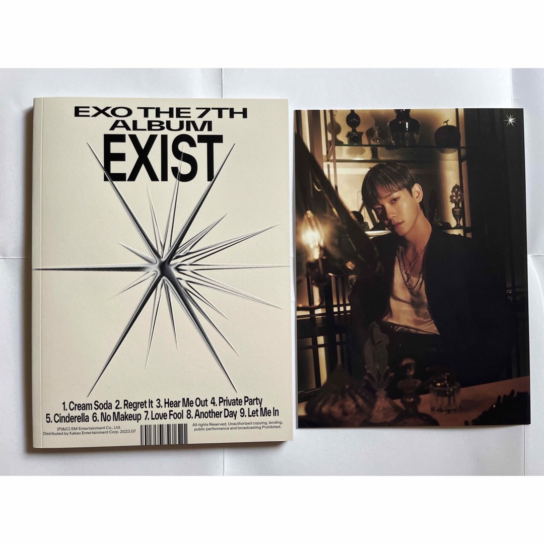 EXO(エクソ)のEXO  EXIST アルバム e ver. チェン エンタメ/ホビーのCD(K-POP/アジア)の商品写真