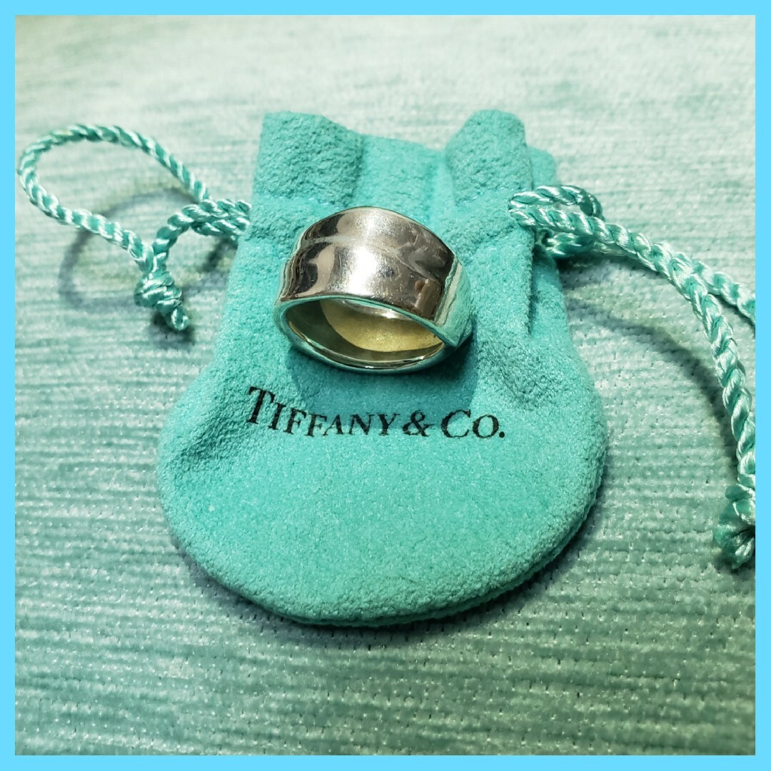 VINTAGE TIFFANY/OLD TIFFANY/リーフリング/シルバー