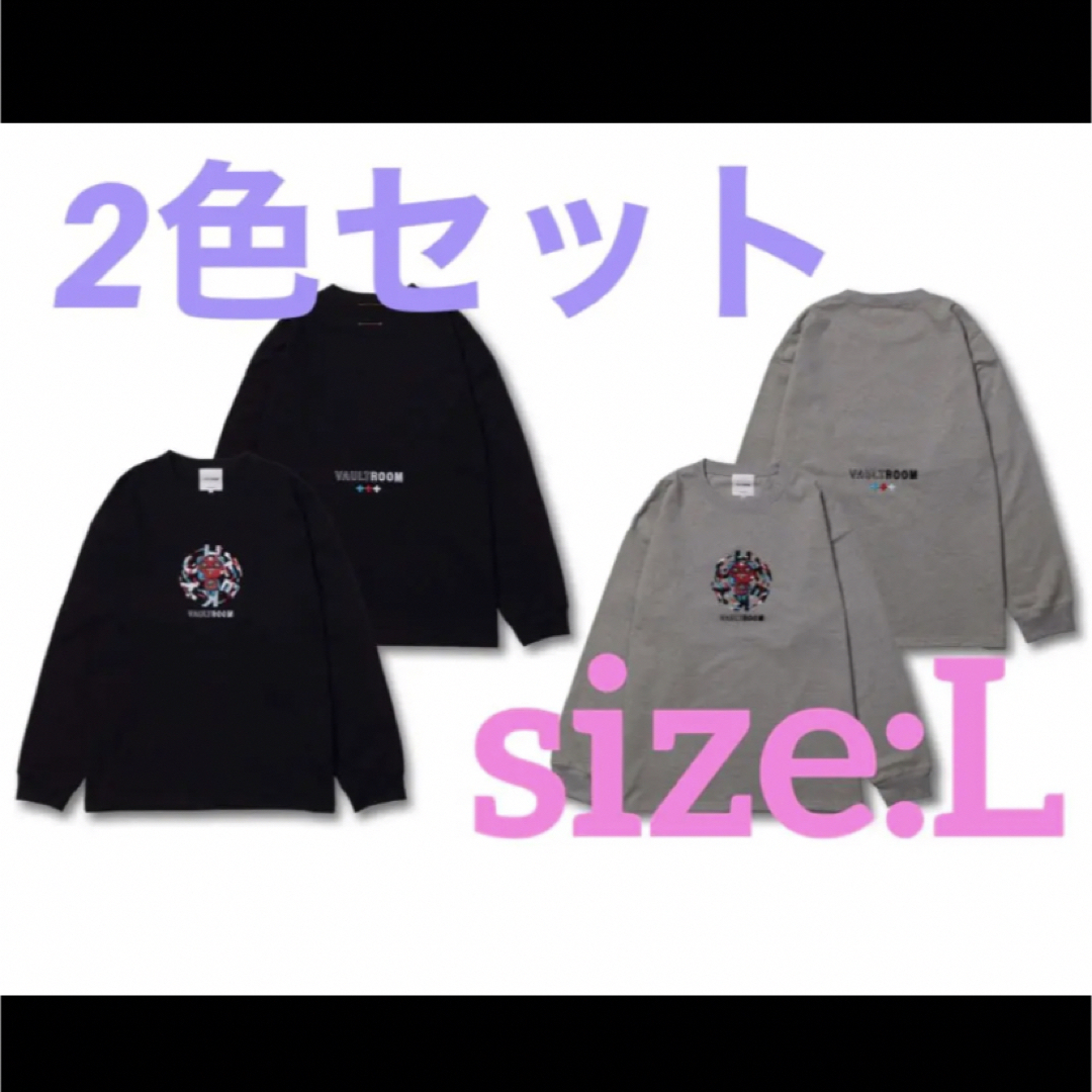 VR × CHEEKY BIG L/S TEE ボルトルーム チーキー Lサイズ-