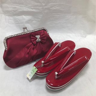 草履バッグ セット (新品) #871 振袖　成人式　結婚式(下駄/草履)