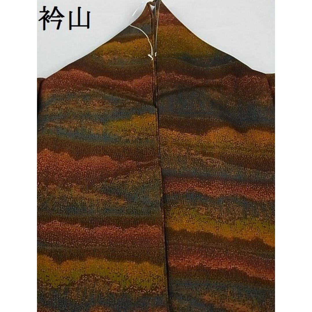 平和屋-こころ店■上質な小紋 陶器文 着丈151cm 裄丈63cm 正絹 逸品 A-ck5088