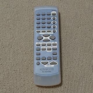 ケンウッド(KENWOOD)のKENWOOD オーディオリモコン RC-MDX0001 パールホワイト×ブルー(その他)