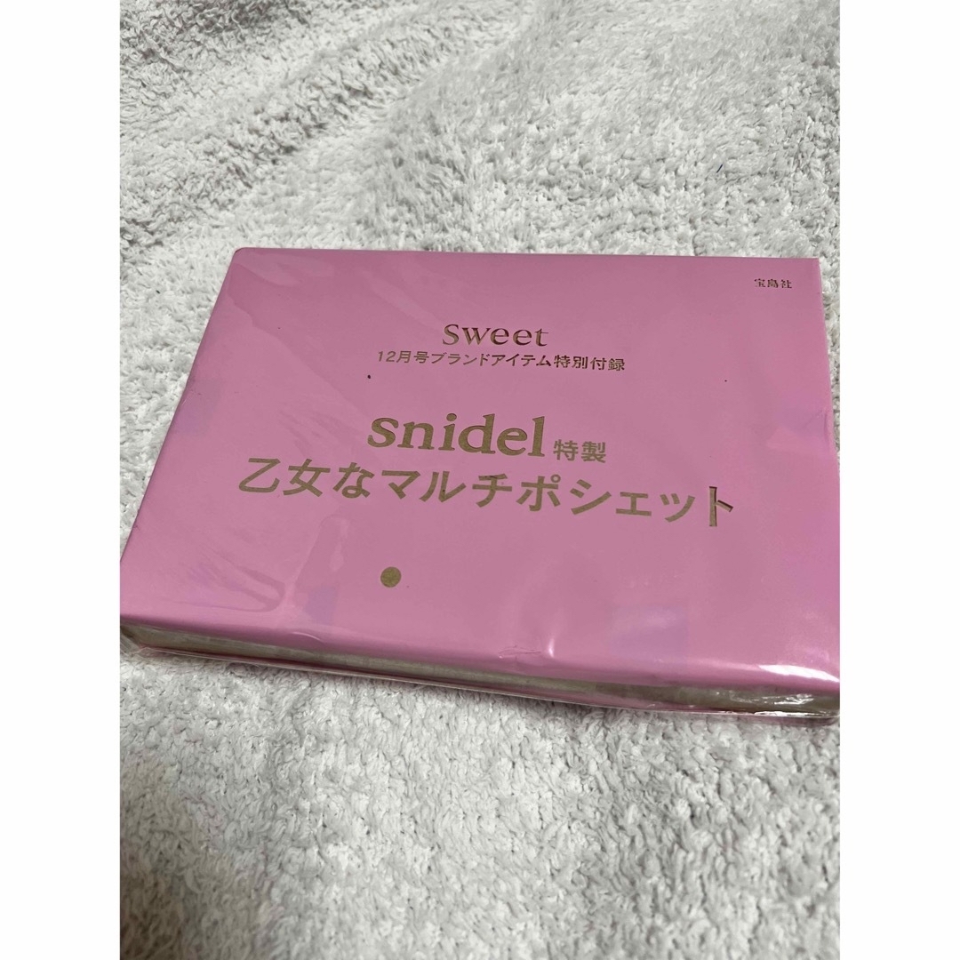 SNIDEL(スナイデル)の新品* snidel / スナイデル　レザー調マルチポシェット レディースのバッグ(ショルダーバッグ)の商品写真