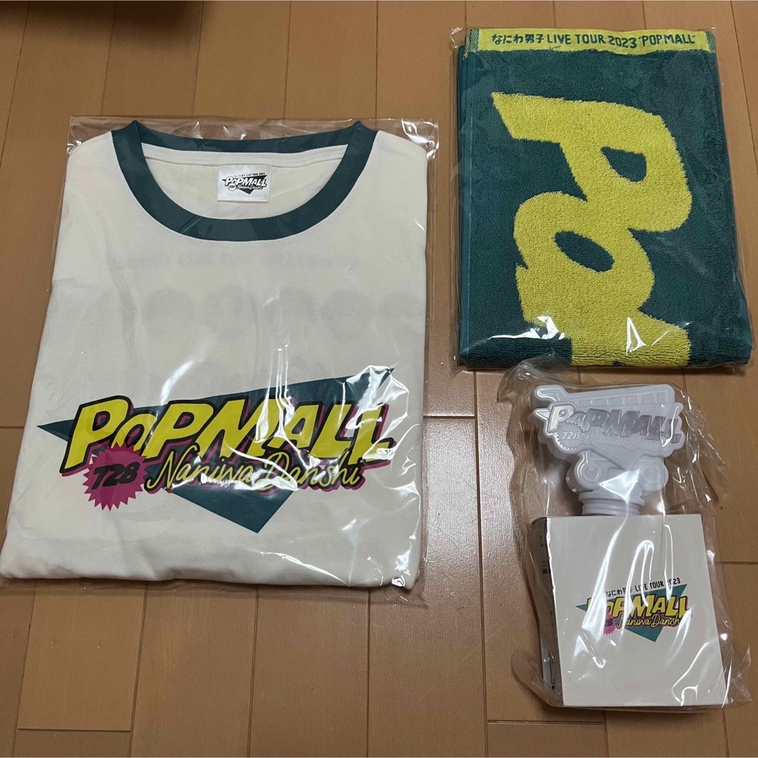 なにわ男子LIVETOUR 2023 POPMALL ロングTシャツ ペンライト | フリマアプリ ラクマ