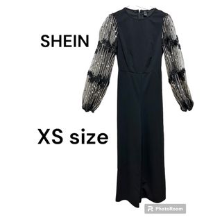 SHEIN ドレスズボン　お呼ばれドレス(ロングドレス)