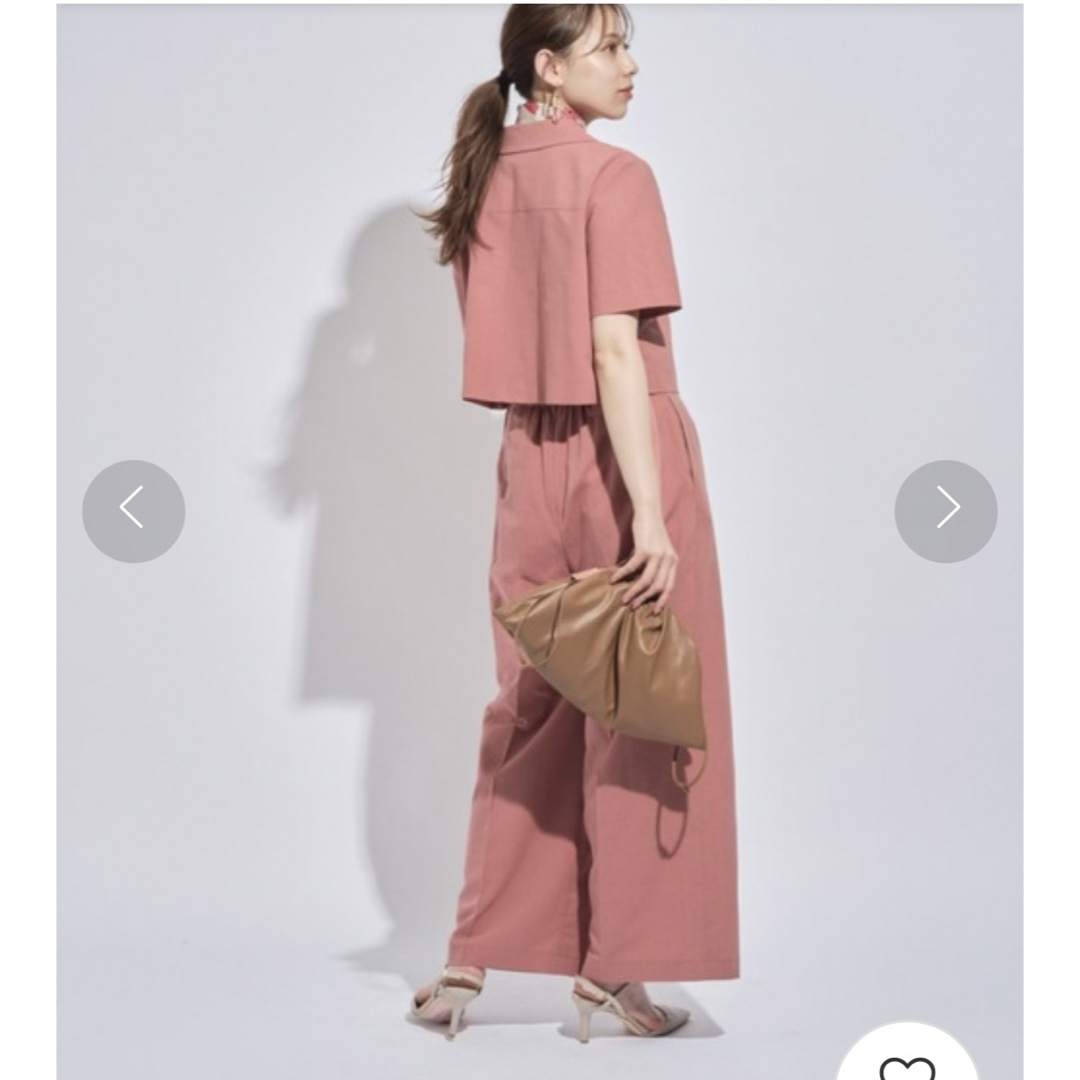 Mystrada クロップドジャケット×ハイウエストパンツ