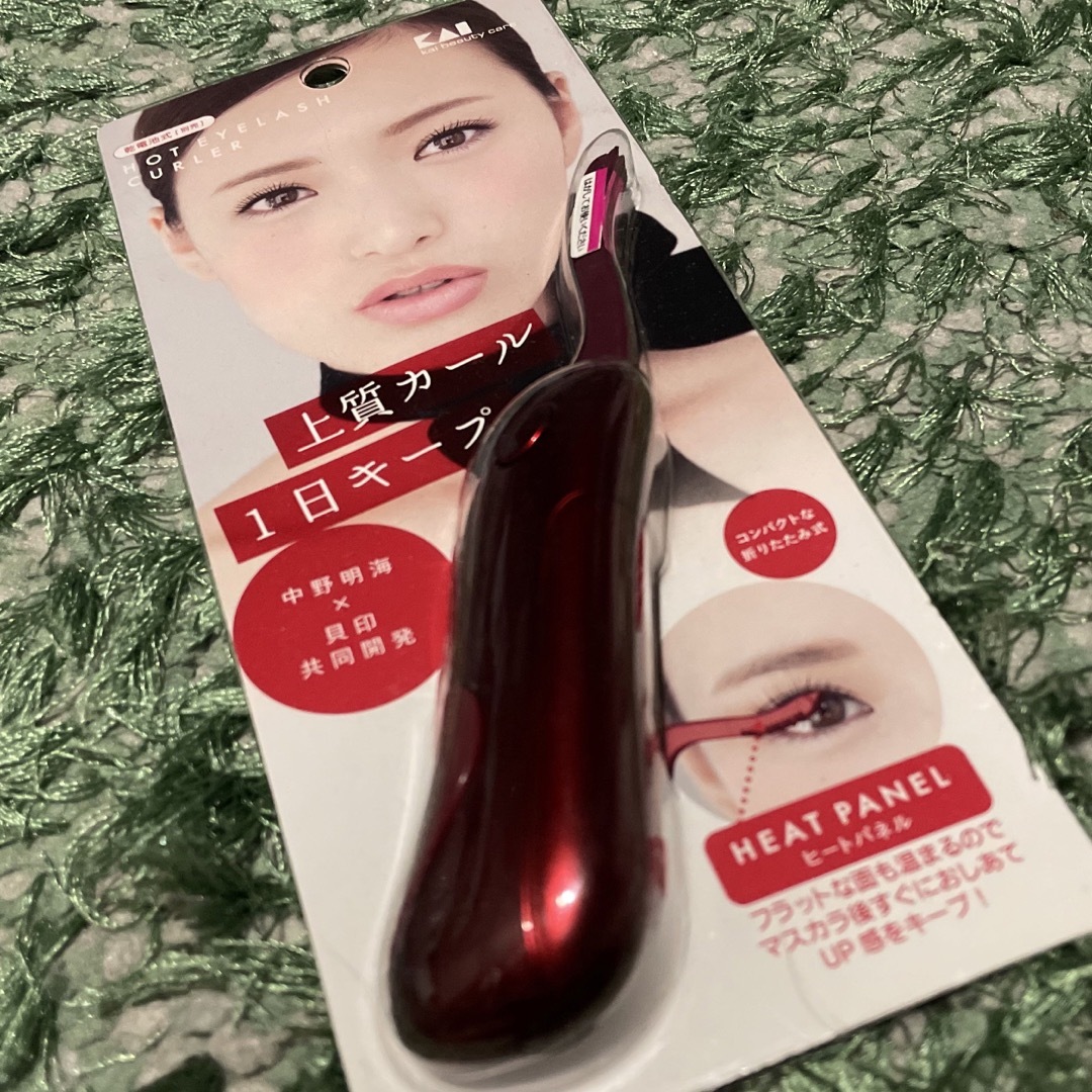 貝印(カイジルシ)の貝印　HOT EYELASH CURLER コスメ/美容のメイク道具/ケアグッズ(ビューラー・カーラー)の商品写真