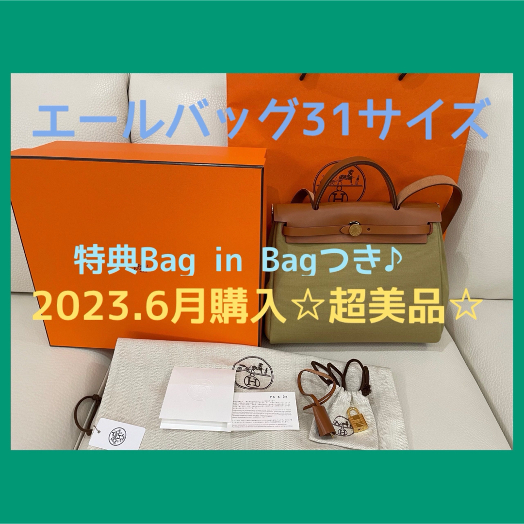 ☆超美品☆ エールバッグ　ジップ　31サイズポップアッシュ