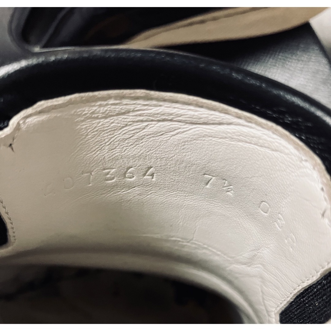 Gucci - グッチ GUCCI スニーカー 靴 レザースリッポン シマシェリー