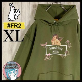 【激レアコラボ品 】FR2 ロアーガンズ 超入手困難 パーカー Lサイズ