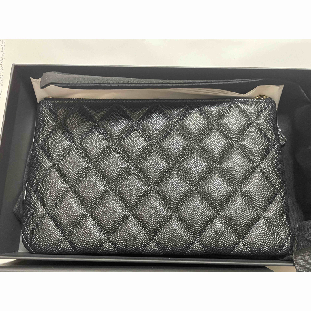 CHANEL シャネル ポーチ 長財布 ココマーク ブラック 黒 新品 未使用