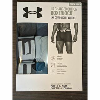 ①【新品未使用】UNDER ARMOUR アンダーアーマー ボクサーパンツ 3枚