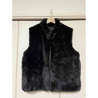 ジョンローレンスサリバン(JOHN LAWRENCE SULLIVAN)の80~90's vintage fur zip-up vest(ブルゾン)