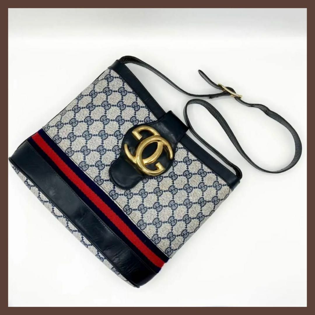 GUCCI ネックレス インターロッキング シェリーライン メダル gg-