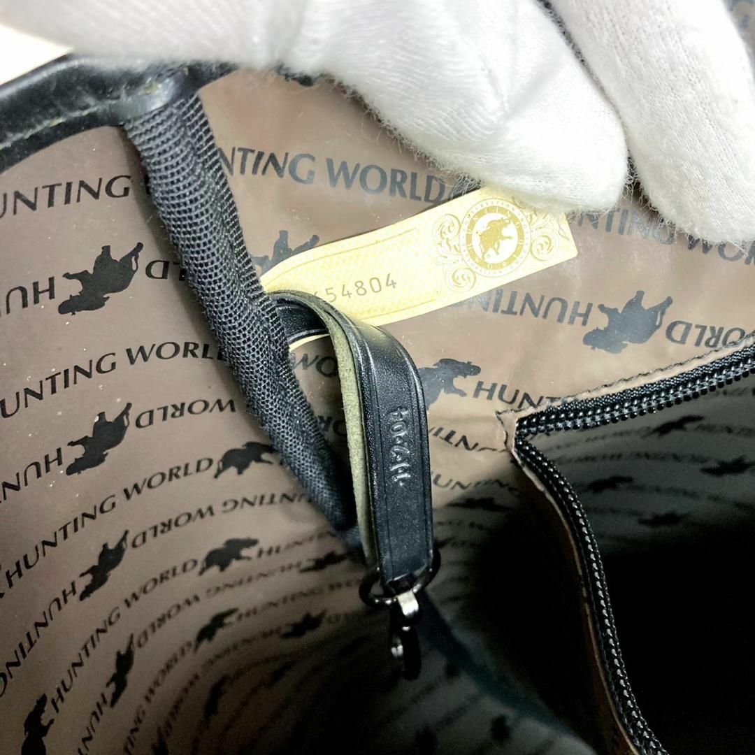 HUNTING WORLD(ハンティングワールド)の美品　ハンティングワールド　トートバッグ　ビッグロゴ　大容量 メンズのバッグ(トートバッグ)の商品写真