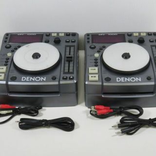 DENON - DENON デノン DN-S1000 2台セット DJ CDプレーヤー ブラックの