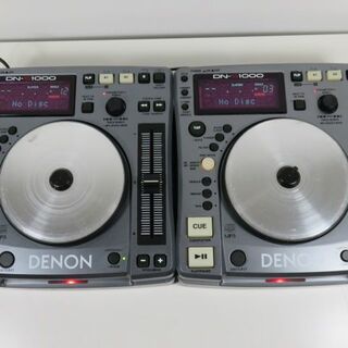 DENON デノン DN-S1000 2台セット DJ CDプレーヤー ブラック