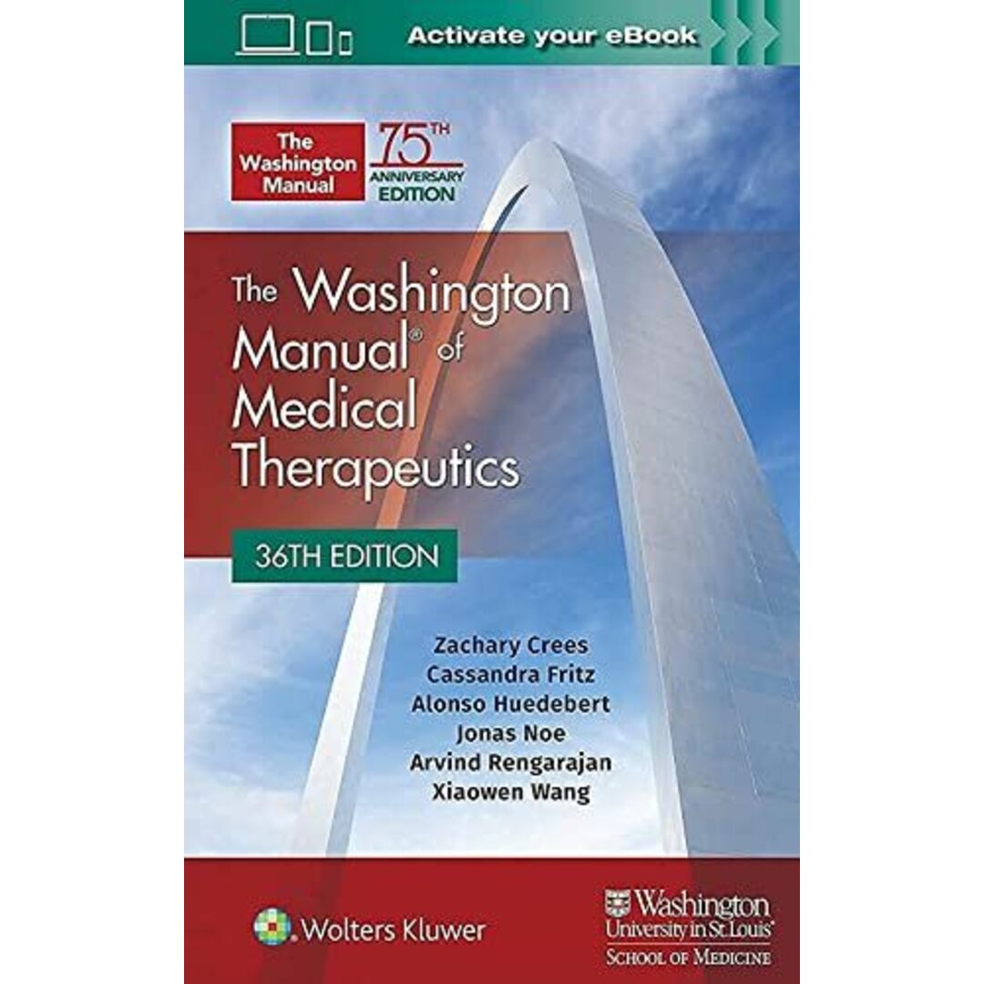 The Washington Manual of Medical Therapeutics Paperback [ペーパーバック] Crees MD， Dr. Zachary、 Fritz MD， Dr. Cassandra、 Huedebert MD， Dr. Alonso、 Noe MD， Dr. Jonas、 Rengarajan MD， Dr. Arvind; Wang MD， Dr. X
