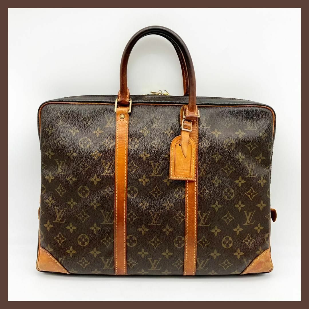 LOUIS VUITTON(ルイヴィトン)のルイヴィトン モノグラム ポルト　ドキュマン　ヴォワヤージュ　ビジネスバッグ メンズのバッグ(ビジネスバッグ)の商品写真