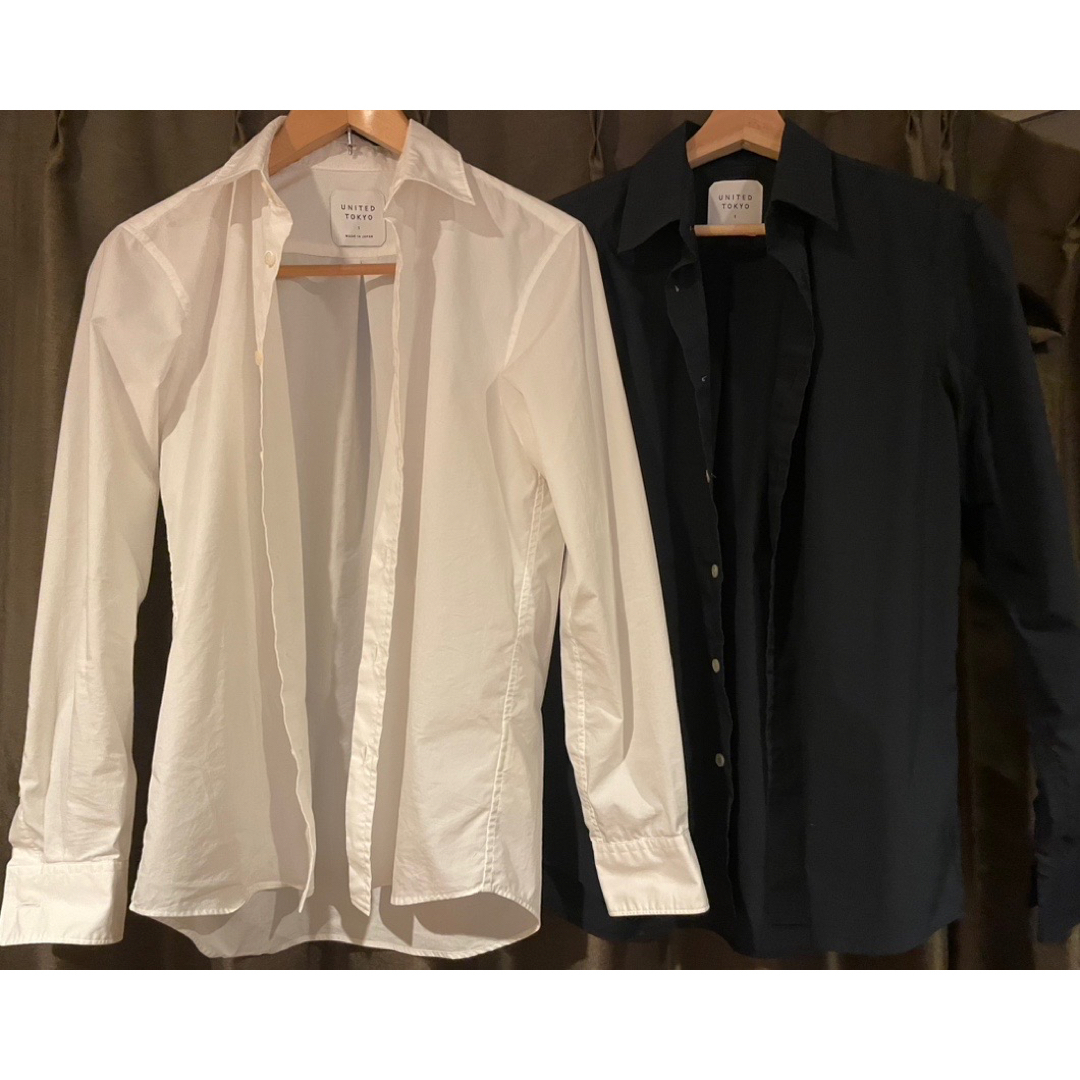 美品UNITED TOKYO 長袖シャツ2点セット | フリマアプリ ラクマ