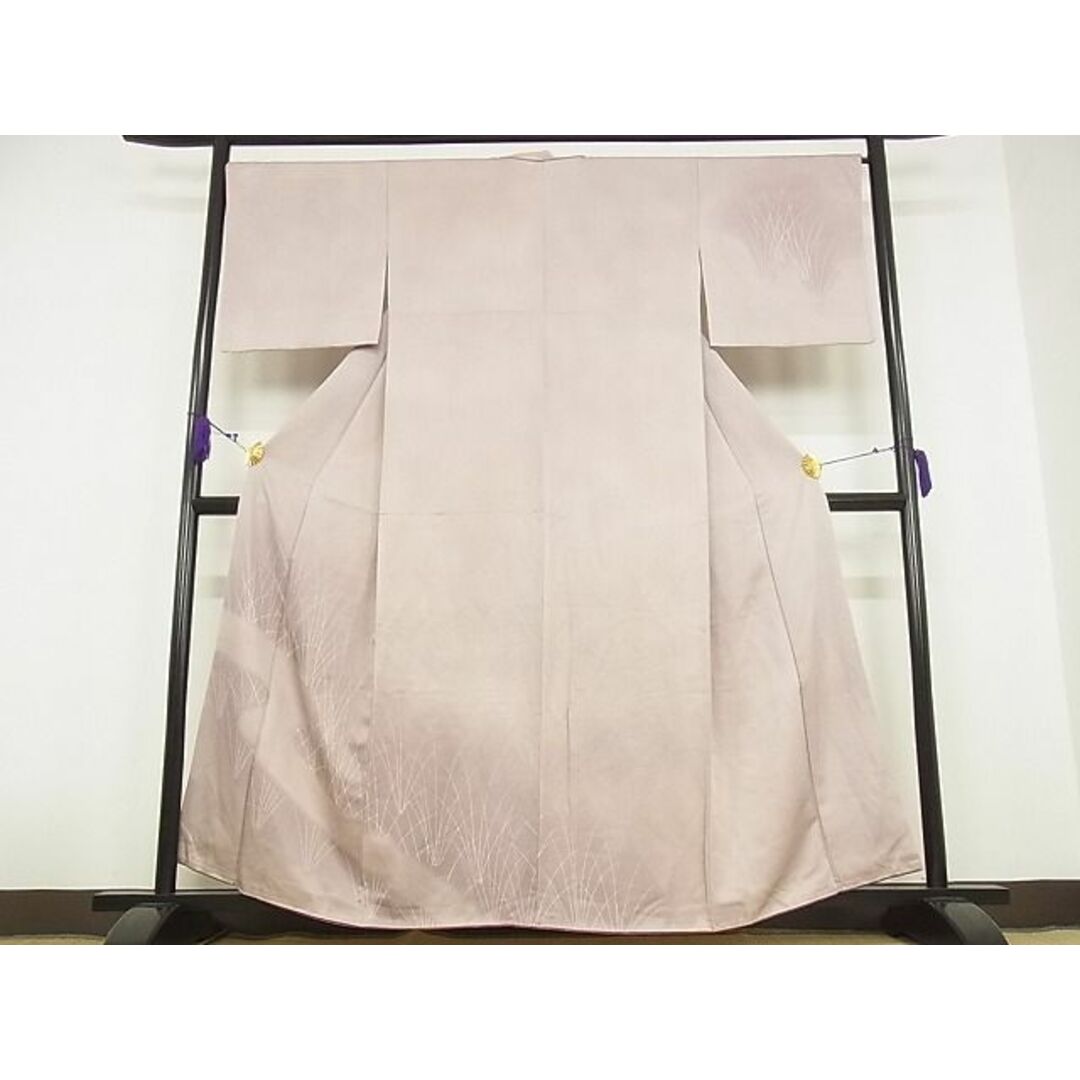 平和屋-こころ店■訪問着　霞文　暈し染め　着丈159cm　裄丈66.5cm　正絹　逸品　B-ey5059