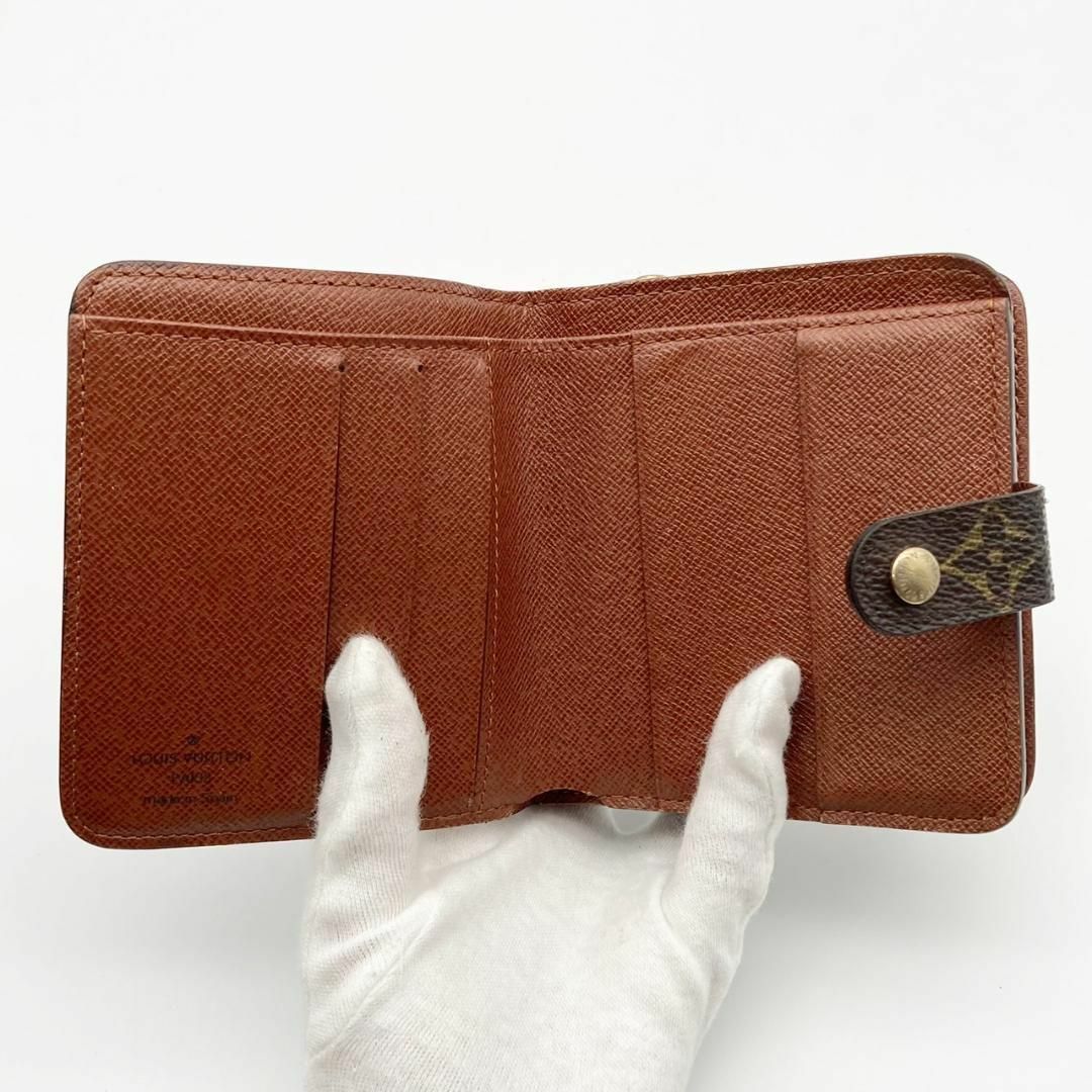 【♡SALE】ルイ ヴィトン コンパクトジップ 二折財布 モノグラム 美品