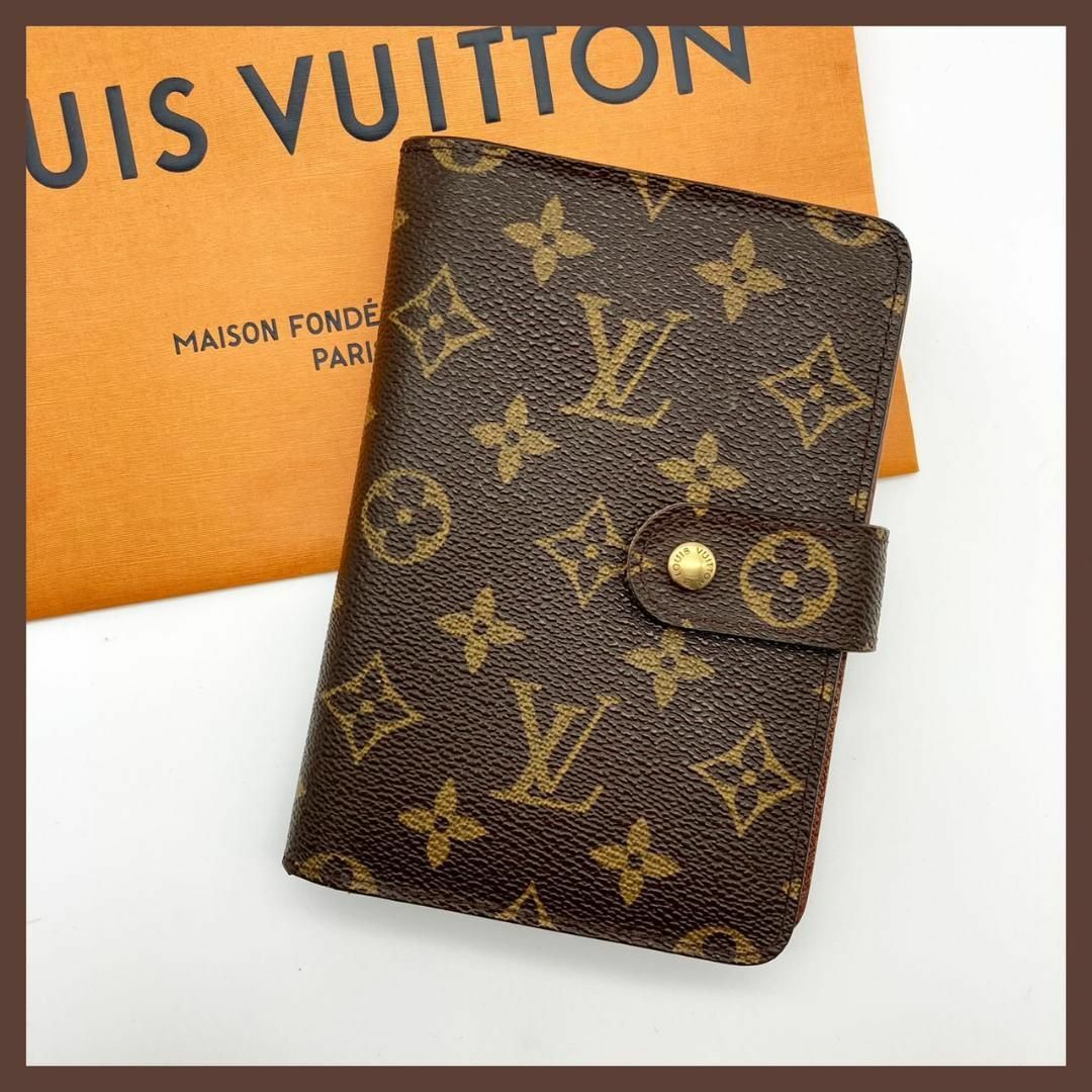 LOUIS VUITTON - 美品 ルイヴィトン モノグラム ポルトパピエジップ ...