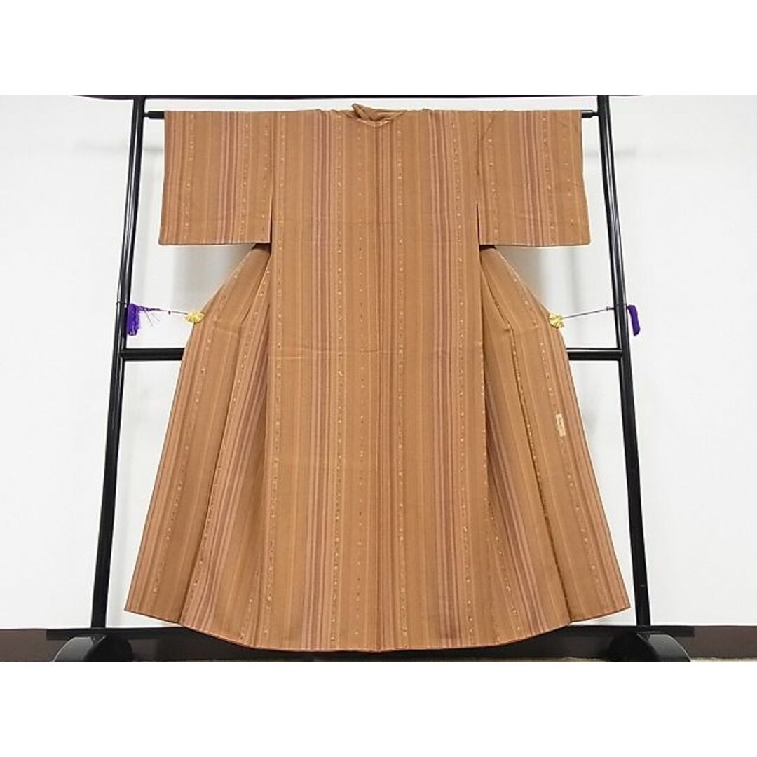平和屋-こころ店■上質な小紋 作家物 花間道 着丈156cm 裄丈61.5cm 正絹 逸品 B-ag4013 平和屋-こころ店■上質な小紋 作家物 花間道 着丈156cm 裄丈61.5cm 正絹 逸品 B-ag4013