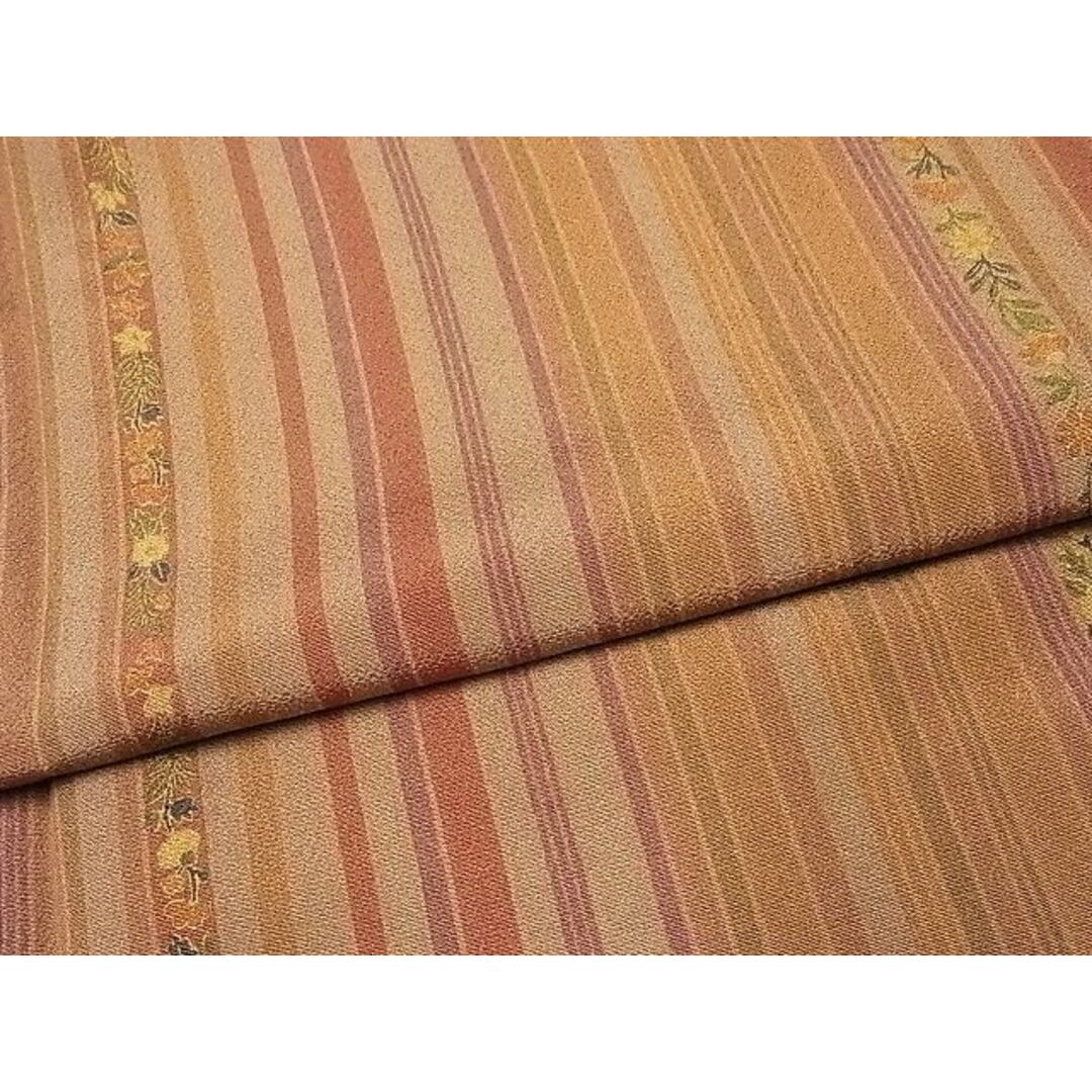 平和屋-こころ店■上質な小紋 作家物 花間道 着丈156cm 裄丈61.5cm 正絹 逸品 B-ag4013 平和屋-こころ店■上質な小紋 作家物 花間道 着丈156cm 裄丈61.5cm 正絹 逸品 B-ag4013