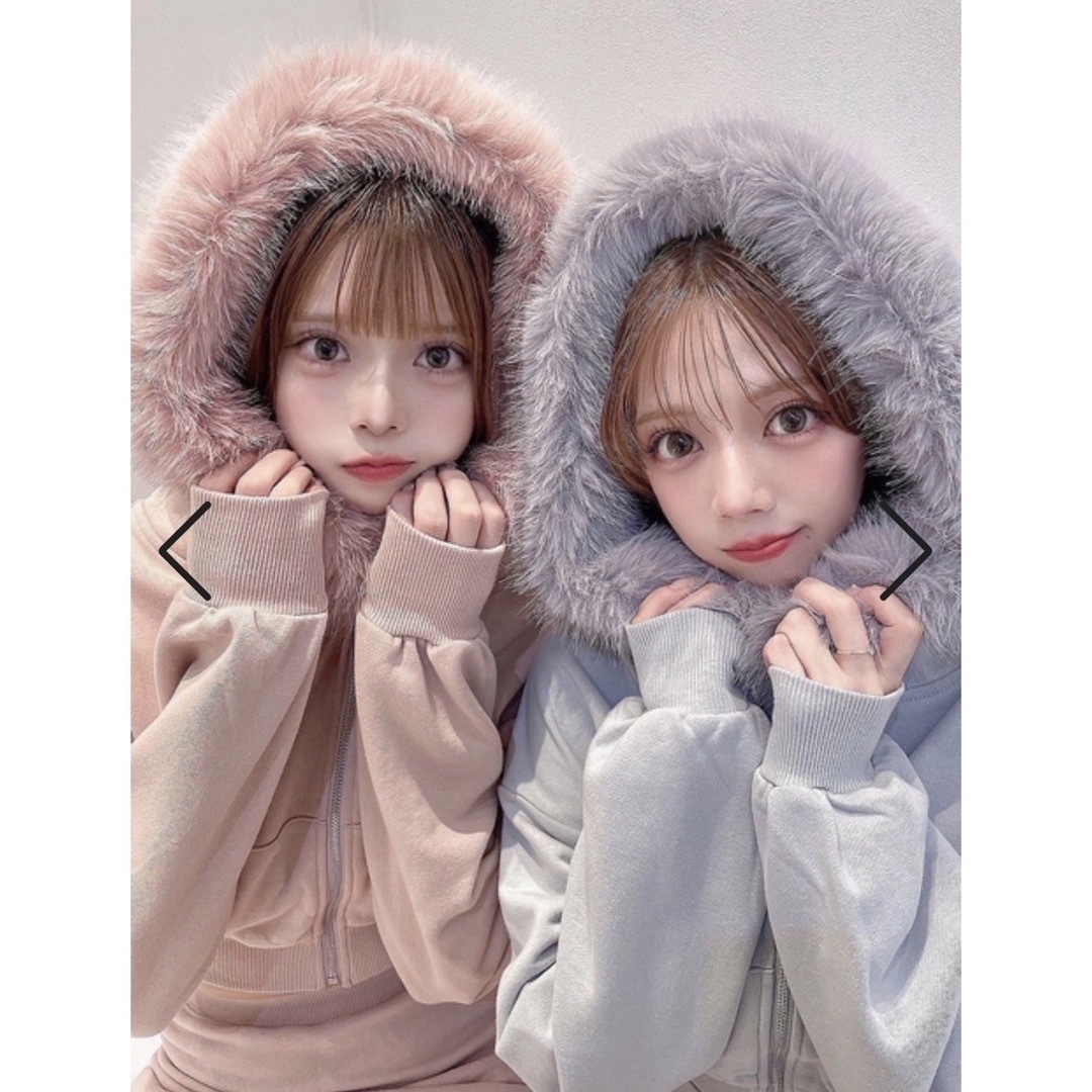 Darich フードファースウェットセットアップ