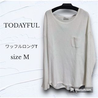 todayful バックスリットロンT