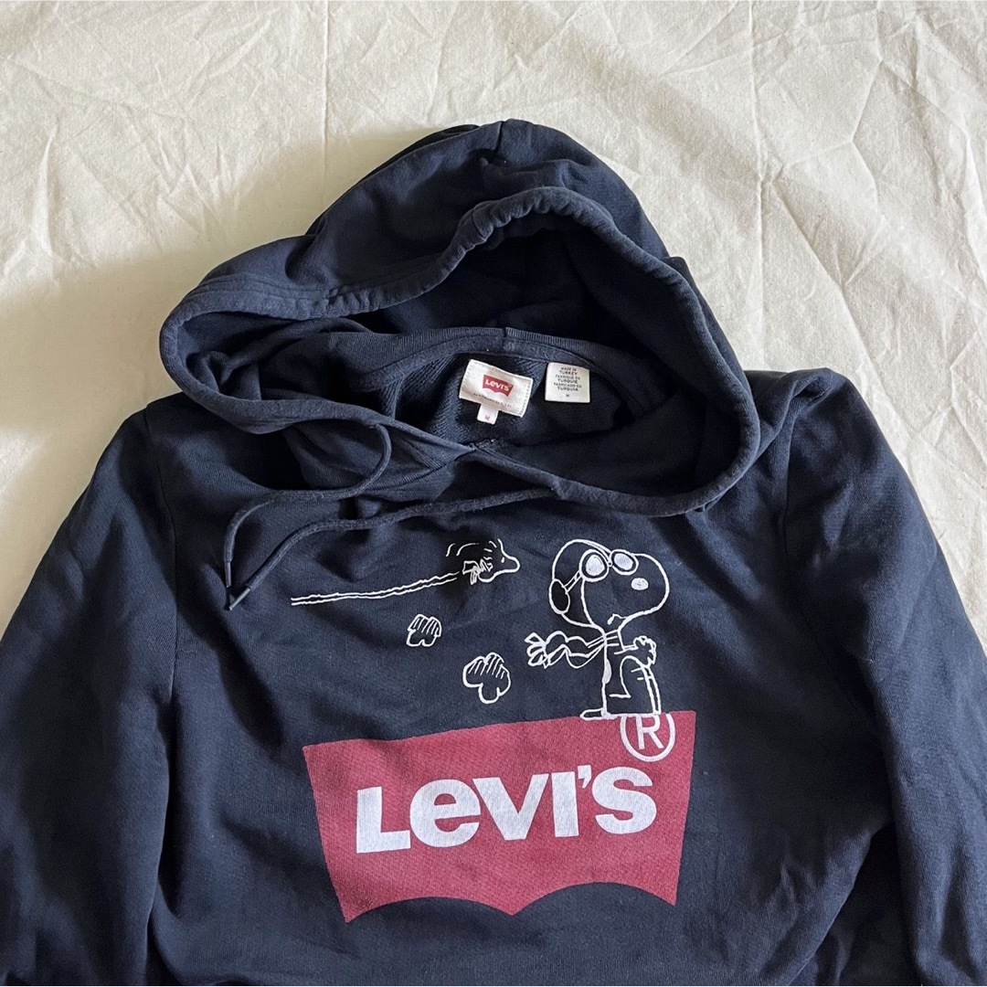 Levi's×Peanuts(USA)ビンテージグラフィックスウェットパーカ