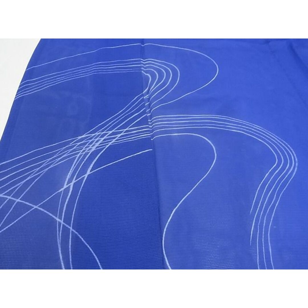 平和屋-こころ店■夏物 訪問着 絽 流水文 着丈156cm 裄丈64cm 正絹 逸品 A-ck4104