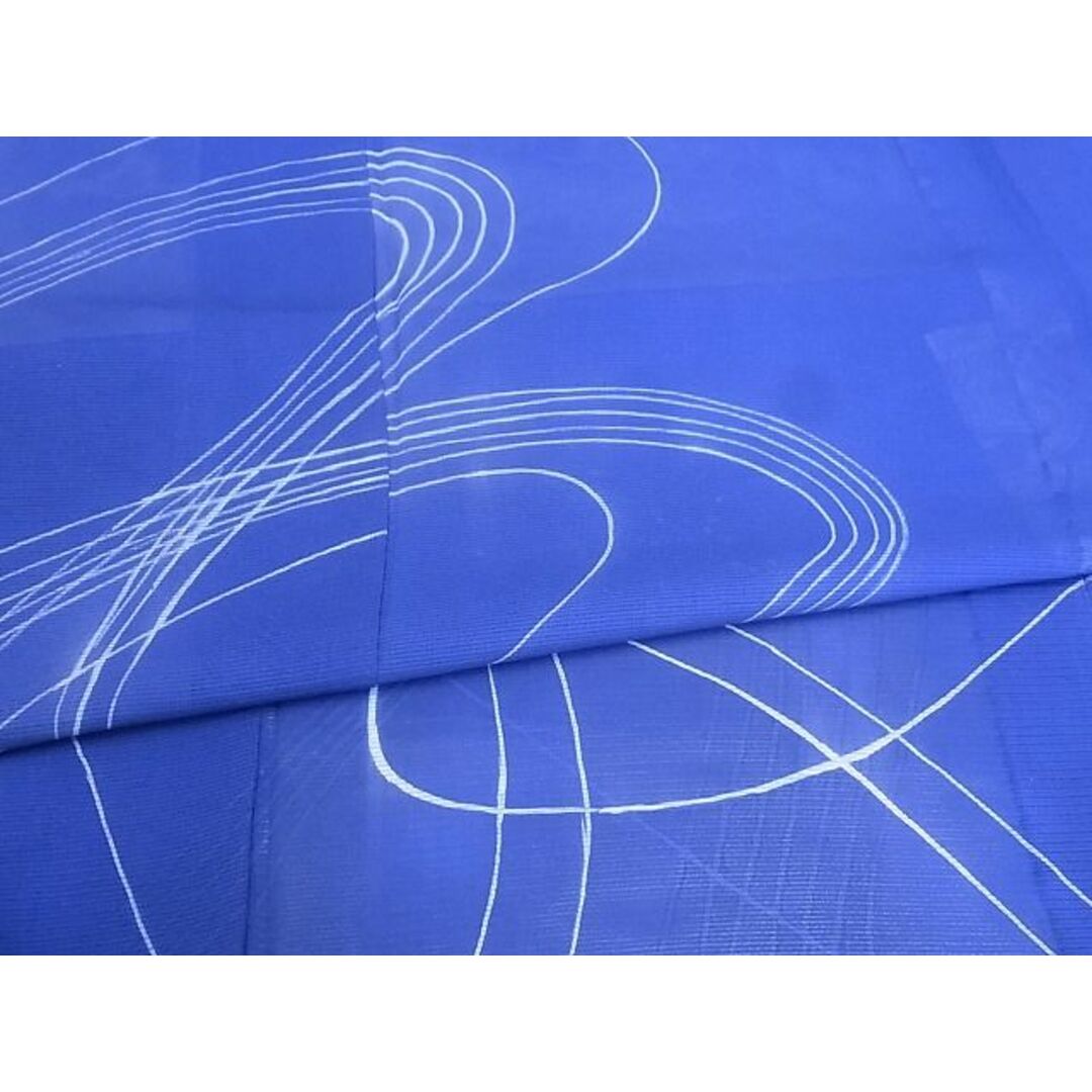 平和屋-こころ店■夏物 訪問着 絽 流水文 着丈156cm 裄丈64cm 正絹 逸品 A-ck4104