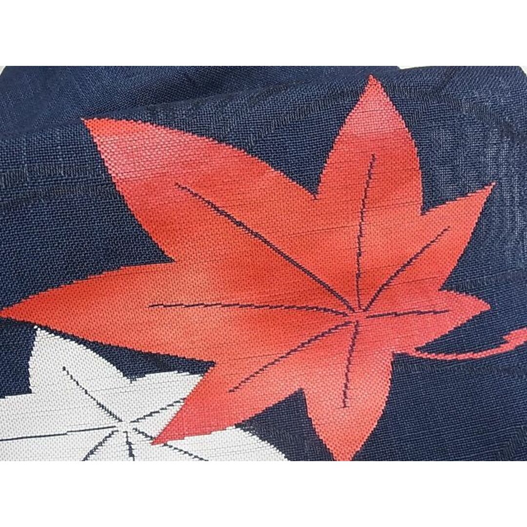 平和屋-こころ店■夏物 八寸名古屋帯 楓 B-np7386